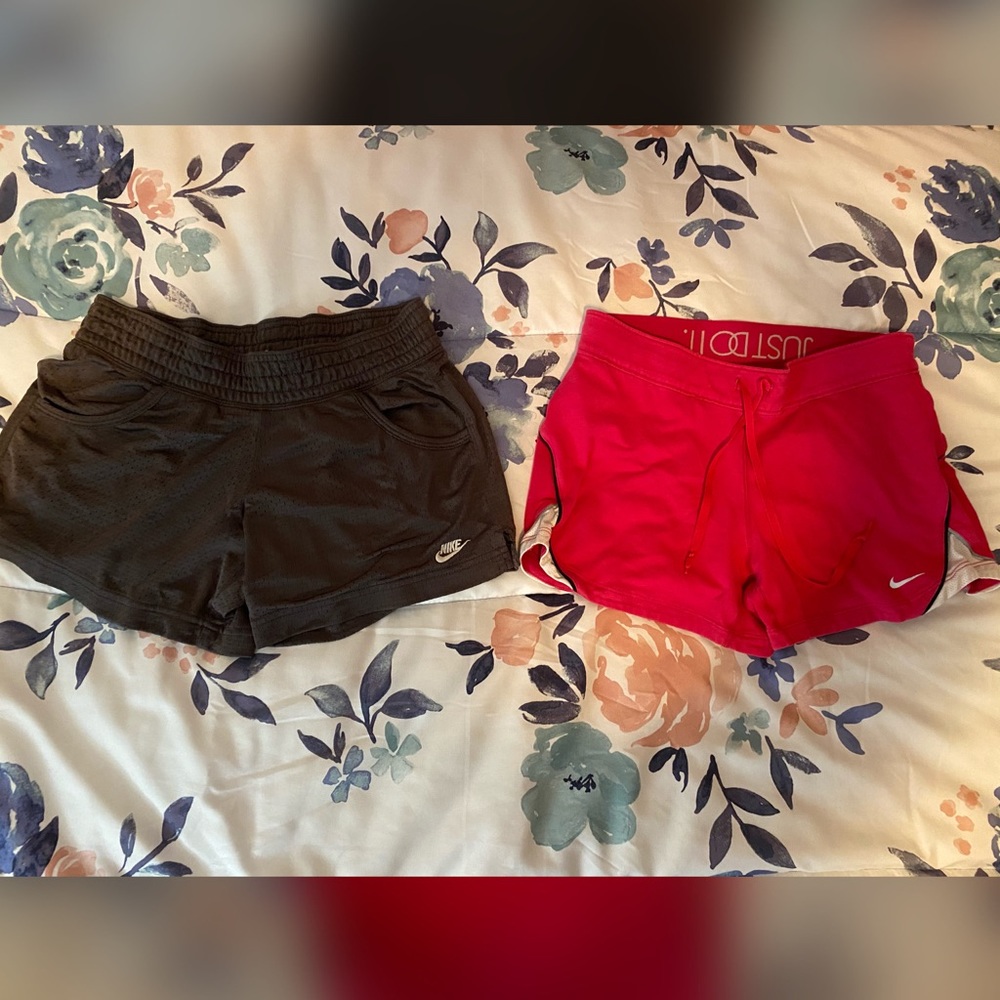 2 pair of Nike workout shorts